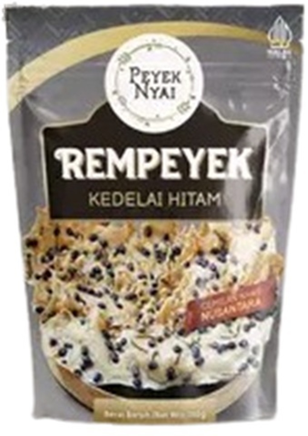 Rempeyek Kedelai Hitam
