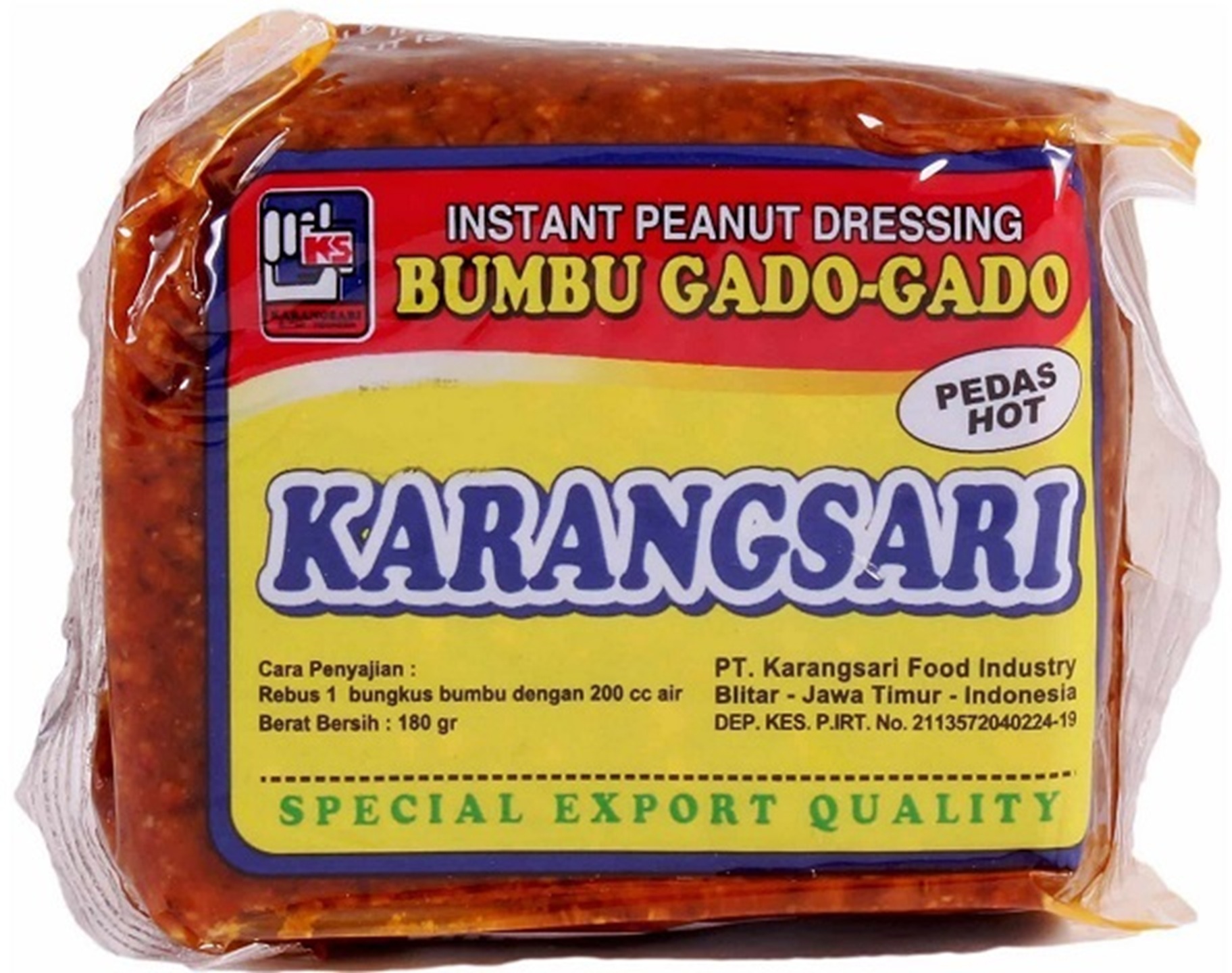 Bumbu Gado Gado Tidak Pedas