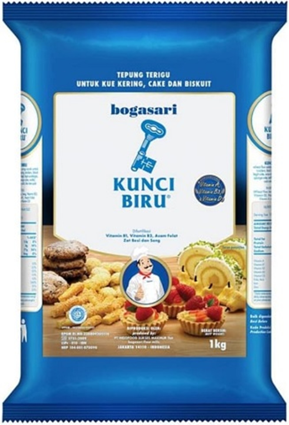 Tepung Kunci Biru