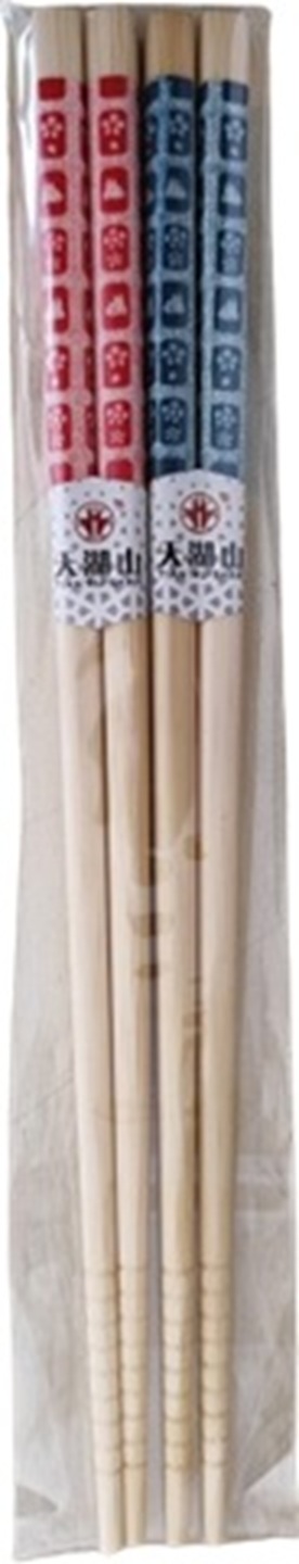 Sumpit kayu gading 4 pcs corak hijau merah Sumpit kayu gading 4 pcs corak hijau merah