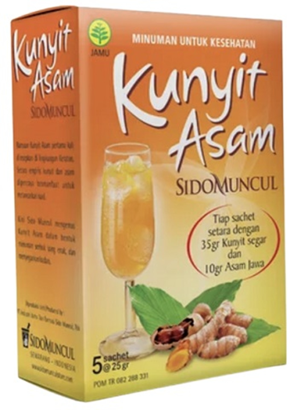 Kunyit Asam (5x25gr)