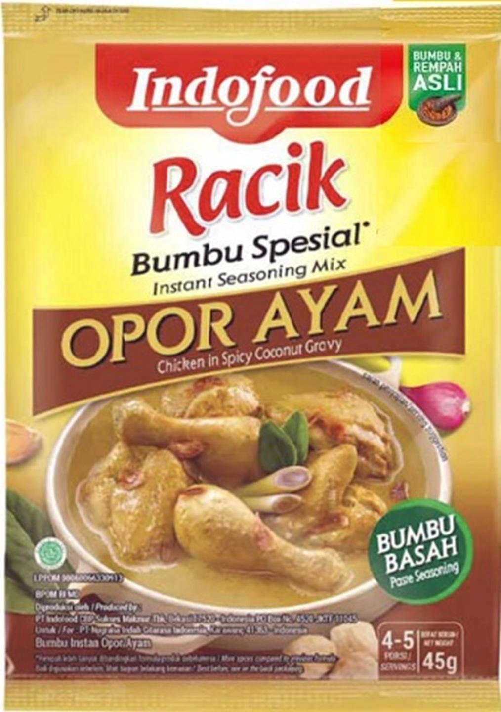 Bumbu Racik Spesial Opor Ayam
