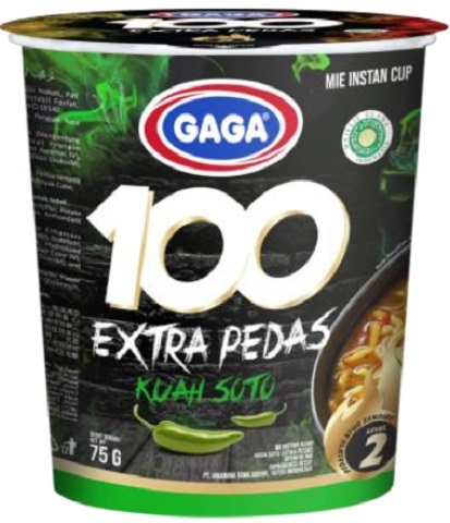 100 Cup Extra Pedas Kuah Soto