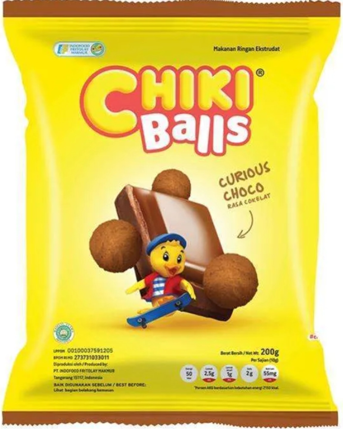 Chiki Balls rasa Coklat