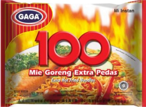 100 Goreng Extra Pedas 88gr