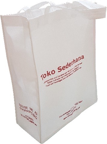 Eco Green Shopping bag (45x35x15cm) 1pcs