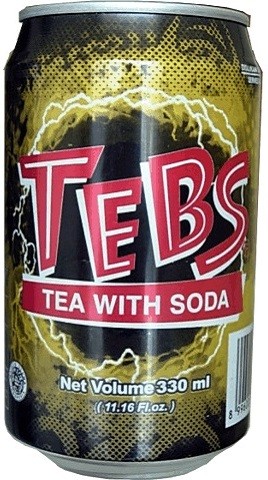 Tebs tea with soda 330ml