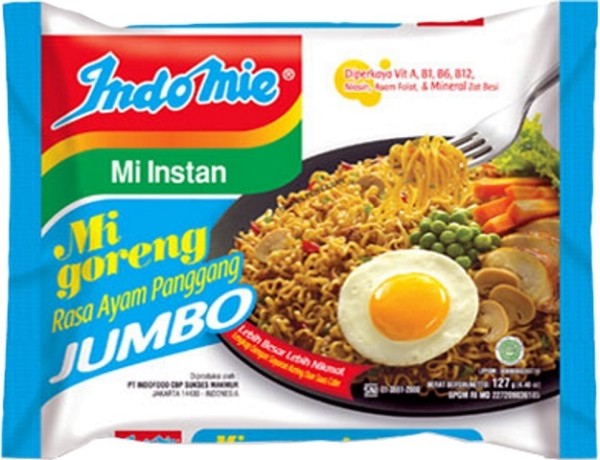 Mi Goreng Jumbo rasa Ayam Panggang 128gr