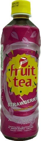 Fruit tea Stroberi 500ml
