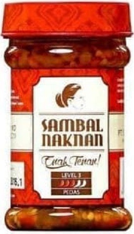 Sambal Bawang Pedas (Level 3) 140gr