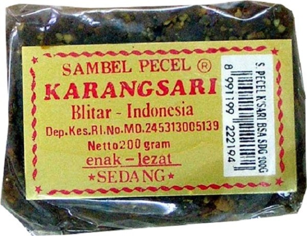 Sambal Pecel Sedang 200gr