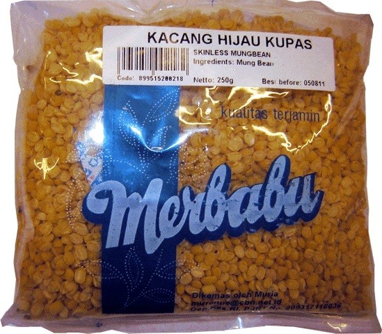 Kacang Hijau Kupas 250gr