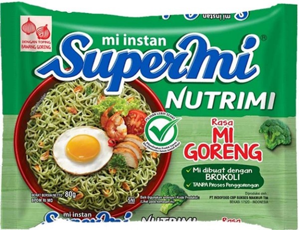 Mi Goreng Nutrimi dengan Brokoli 80gr