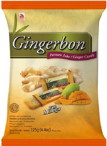 Permen Jahe Madu Lemon 125gr