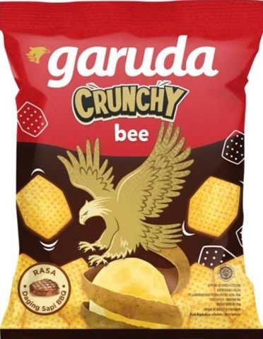 Crunchy Bee rasa Daging Sapi BBQ 70gr