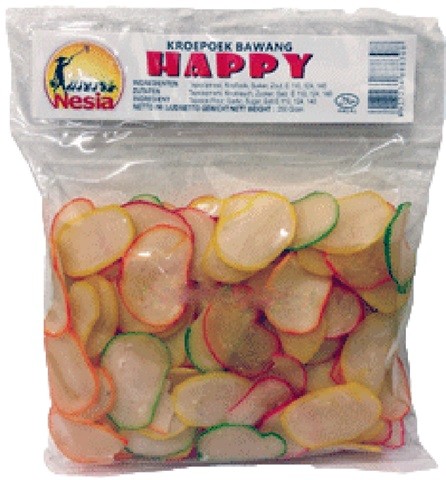 Krupuk Bawang Happy 250gr