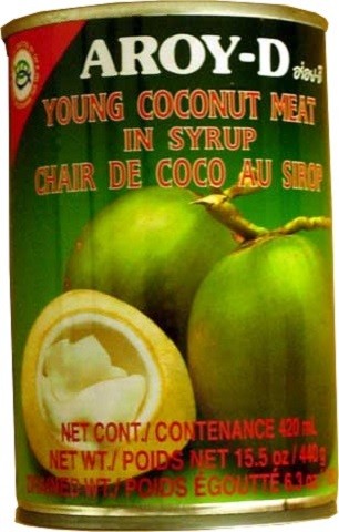 Young Coconut Meat in Syrup 440gr